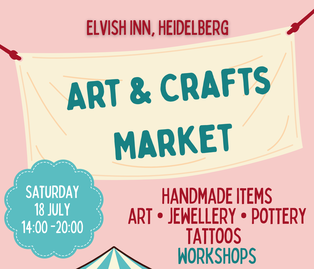 Art & Crafts Market Heidelberg: Lokale Künstler:innen zeigen ihre Werke im Elvish Inn
