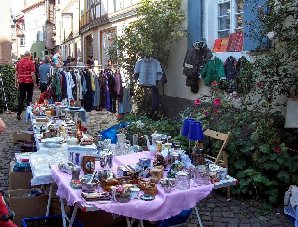Ladenburger Altstadtfest 2026: 51. Auflage mit 400 Flohmarktständen